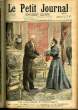 LE PETIT JOURNAL - supplément illustré numéro 244 - UN SOUVENIR PATRIOTIQUE, MME VEUVE PETITPIED REMET AU PRESDENT DE LA REPUBLIQUE LE DRAPEAU DU 20è ...