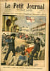 LE PETIT JOURNAL - suppl&eacute;ment illustr&eacute; num&eacute;ro 576 - EXPLOSION A BORD DU NAVIRE ANGLAIS ROYAL-SOVEREIGN - ECRASE ET BRULE PAR UNE AUTOMOBILE. COLLECTIF