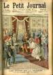 LE PETIT JOURNAL - supplément illustré numéro 713 - SIDI-MOHAMMED, BEY DE TUNIS - FANTAISIE DE MILLIARDAIRE: UNE PARTIE D'ECHECS VIVANTS. COLLECTIF