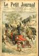 LE PETIT JOURNAL - supplément illustré numéro 765 - LA VOITURE DU MARQUIS DE SAN GINES POURSUIVIE PAR DES TAUREAUX - SUR LA PLAGE DE SAINTE-CECILE. ...