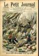 LE PETIT JOURNAL - supplément illustré numéro 820 - EFFROYABLE EBOULEMENT DANS LES ALPES - LA PENETRATION FRANCAISE DANS LE SAHARA: L'ARRIVEE DES ...