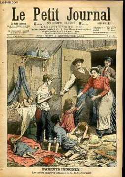 LE PETIT JOURNAL - supplément illustré numéro 824 - LES PETITS MARTYRS AFFAMES DE LA BELLE-FONTAINE - UNE CURIEUSE ENTREVUE A BUCKINGHAM PALACE: LE ...