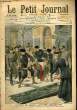 LE PETIT JOURNAL - supplément illustré numéro 852 - COMMENT ON RELEVE L'HUMANITE CHANCELANTE: L'AMBULANCE BERLINOISE CHARGEE DE RAMASSER LES IVROGNES ...