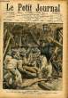 LE PETIT JOURNAL - supplément illustré numéro 854 - LES MATELOTS DE L'IENA ENLEVENT LES OBUS CHARGES QUI SE TROUVENT PARMI LES DECOMBRES DU CUIRASSE. ...