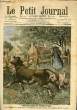 LE PETIT JOURNAL - supplément illustré numéro 975 - UNE PETITE FILLE DE SEPT ANS A ATTACHE SA PETITE SOEUR A LA QUEUE D'UNE VACHE - UN TUEUR DE ...