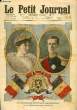 LE PETIT JOURNAL - supplément illustré numéro 998 - LES NOUVEAUX SOUVERAINS DE BELGIQUE, LE ROI ET LA REINE ELISABETH - PERDUS SUR UN ECUEIL. ...