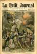 LE PETIT JOURNAL - supplément illustré numéro 1038 - UNE NOCE DANS LES FLAMMES - UN HOMME ENFERME DANS UN TONNEAU FRANCHIT LES CHUTES DU NIAGARA. ...