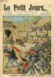 LE PETIT JOURNAL - supplément illustré numéro 1083 - TAUREAUX LACHES CONTRE LA FOULE - CAPITAINE ALLEMAND DEVORE PAR DES LIONS. COLLECTIF