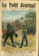 LE PETIT JOURNAL - supplément illustré numéro 1141 - AUX GRANDES MANOEUVRES DE L'OUEST: S. A. I. LE GRAND DUC NICOLAS DE RUSSIE ET MILLERAND -. ...