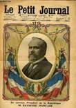 LE PETIT JOURNAL - supplément illustré numéro 1158 - LE NOUVEAU PRESIDENT DE LA REPUBLIQUE, RAYMOND POINCARE - LE PALAIS DE L'ELYSEE... AUTREFOIS ET ...