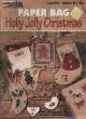 PAPER BAG holly jolly christmas. NON CONNU
