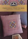 CROSS-STITCH / POINT DE CROIX persian cushion / coussin persan. NON  CONNU