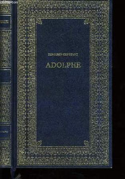 ADOLPHE SUIVI DE CAHIER ROUGE.. CONSTANT BENJAMIN.
