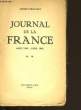 JOURNAL DE LA FRANCE. 1940-1942.. ALFRED FABRE - LUCE.