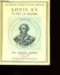 LOUIS XV. LE ROI, LE MALADE.. EDMOND JALOUX.