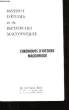 CHRONIQUES D'HISTOIRE MACONNIQUE.. COLLECTIF.