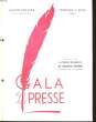 GALA DE LA PRESSE.. COLLECTIF.