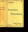 DEUTSCHES WORTERBUCH.. J. DRESCH.