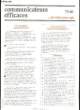 COMMUNICATEURS EFFICACES DES IDEES POUR AGIR. N&deg;79-80.. COLLECTIF.