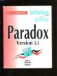 PARADOX VERSION 3.5. GERARD SANDIER.