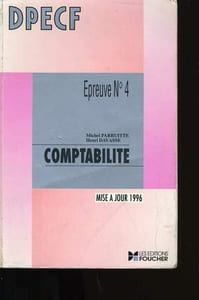 DPECF. COMPTABILITE. EPREUVE N°4.