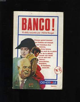 BANCO 2.. MICHEL BORGET.