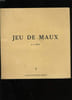 JEU DE MAUX. N&deg;1.. A.J. BREL.