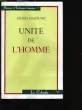 UNITE DE L'HOMME.. HENRI HARTUNG.