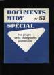 DOCUMENTS MIDY N° 57. SPECIAL. LES PIEGES DE LA RADIOLOGIE PULMONAIRE.. COLLECTIF.