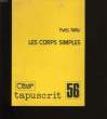 LES CORPS SIMPLES. TAPUSCRIT N°56.. YVES NILLY.