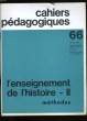 CAHIERS PEDAGOGIQUES N° 66.. COLLECTIF.