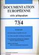 DOCUMENTATION EUROPEENNE. SERIE PEDAGOGIQUE. 73/4.. COLLECTIF.