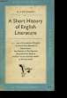 A SHORT HISTORY OF ENGLISH LITERATURE.. B. IFOR EVANS.