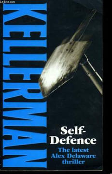 SELF DEFENCE.. JONATHAN KELLERMAN.
