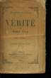 VERITE. TOME 1.. EMILE ZOLA.