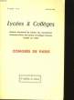 LYCEES ET COLLEGES - 9EME ANNEE - N&deg; 2. COLLECTIF