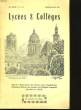 LYCEES ET COLLEGES - 20EME ANNEE - N&deg; 1 - 2. COLLECTIF