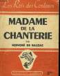 MADAME DE LA CHANTERIE. HONORE DE BALZAC