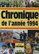 CHRONIQUE DE L'ANNEE 1994. COLLECTIF
