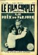 LE FILM COMPLET DU DIMANCHE N° 881 - 9EME ANNEE - LE PRIX DU PARJURE. MAURICE AUBYN