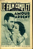 LE FILM COMPLET DU JEUDI N&deg; 1321 - 12E ANNEE - AMOUR ARDENT. COLLECTIF