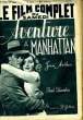 LE FILM COMPLET DU SAMEDI N&deg; 1966 - 16E ANNEE - AVENTURE A MANHATTAN. COLLECTIF
