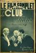 LE FILM COMPLET DU SAMEDI N° 2299 - 18E ANNEE - LE CLUB DES FADAS. COLLECTIF