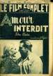LE FILM COMPLET DU JEUDI N° 2420 - 19E ANNEE - AMOUR INTERDIT. COLLECTIF