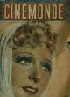 "CINEMONDE - 11e ANNEE - N&deg; 531 - Yvonne PRINTEMPS chante et enchante dans ""Trois Valses"" le film de Ludwig Berger qui triomphe actuellement au ...