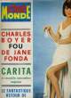CINEMONDE - N° 1671 - CHARLES BOYER FOU DE JANE FONDA. COLLECTIF