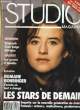 STUDIO MAGAZINE N&deg; 80 - LES STARS DE DEMAIN - ENTRETIEN: ROMANE BOHRINGER, l'ann&eacute;e o&ugrave; tout a chang&eacute;. COLLECTIF