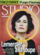 "STUDIO MAGAZINE N° 144 - LEMERCIER A LA LOUPE. Avec ""Le derrière"" elle réusiit un film hilarant. Gros plan sur une femme culottée. Interview, ...