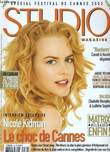 STUDIO MAGAZINE N° 189 - INTERVIEW EXCLUSIVE: NICOLE KIDMAN, E CHOC DE CANNES. Après son Oscar pour the hours, le star la plus glamour d'Hollywood est ...