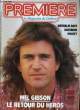 PREMIERE N&deg; 125 - NATHALIE BAYE - GASSMAN - MOCKY - MEL GIBSON, LE RETOUR DU HEROS. COLLECTIF